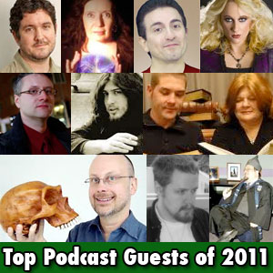 Top podcast guests of 2011