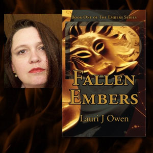 Lauri Owen author of Fallen Embers