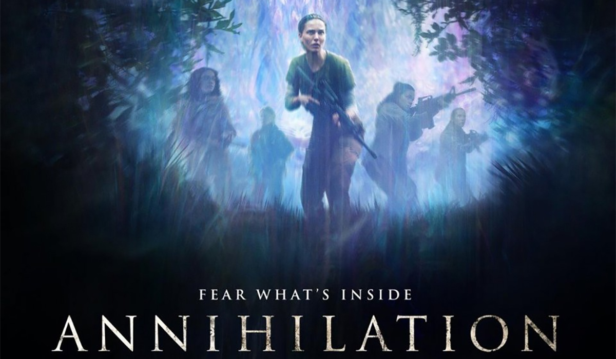 section of Annihilation movie poster 2018