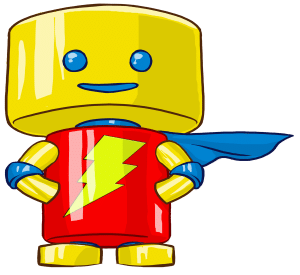 Super Dude - Supercon Mascot
