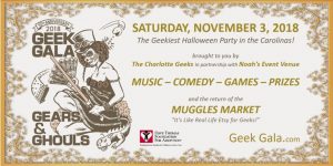 The 10th Annual Geek Gala @ NOAH'S of Charlotte